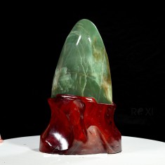 ĐÁ TRẤN THẠCH ANH XANH 8,11KG - DATRAN2308