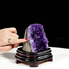 HỐC THẠCH ANH TÍM 1,14KG - HOC421