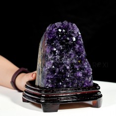 HỐC THẠCH ANH TÍM 2,41KG - HOC416