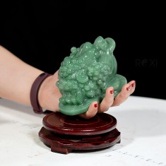 THIỀM THỪ THẠCH ANH XANH 0,89KG