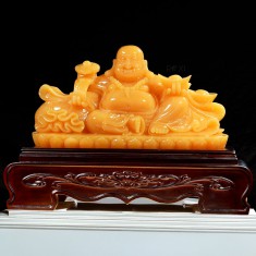 TƯỢNG DI LẶC NGỌC HOÀNG LONG 27,4KG - 60CM (MẪU 2)