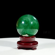 QUẢ CẦU FLUORIT XANH NGỌC 1,8KG - 10,3CM