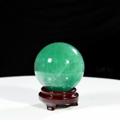 QUẢ CẦU FLUORIT XANH 1,42KG - 9,6CM