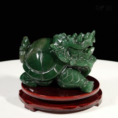 LONG QUY THẠCH ANH XANH 1,82KG