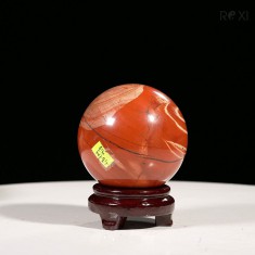 CẦU NGỌC BÍCH ĐỎ JASPER 1,31KG - 9,8CM