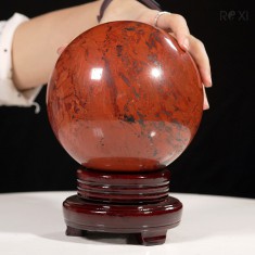 CẦU NGỌC BÍCH ĐỎ JASPER 5KG - 14,6CM