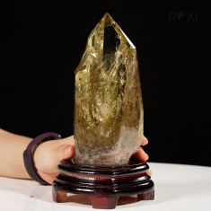 TRỤ THẠCH ANH VÀNG 1,44KG - 21CM