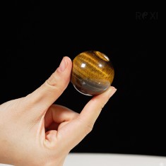 QUẢ CẦU ĐÁ MẮT HỔ SIZE NHỎ (~3,5-4CM)