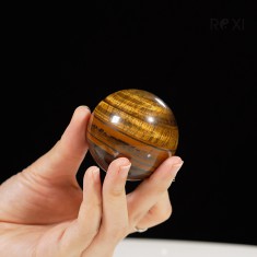 QUẢ CẦU ĐÁ MẮT HỔ SIZE NHỎ (~5,5CM)