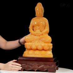 TƯỢNG PHẬT A DI ĐÀ NGỌC HOÀNG LONG 54CM