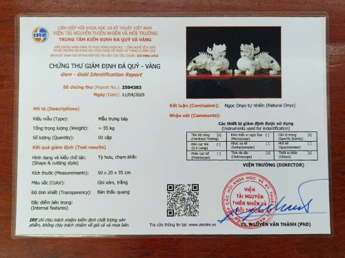 CẶP TỲ HƯU NGỌC ONYX 50CM