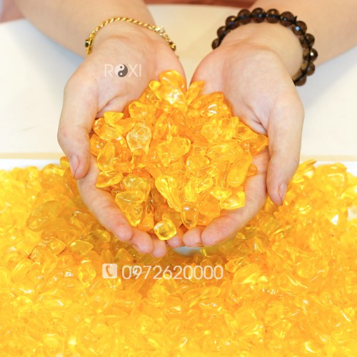 ĐÁ VỤN THẠCH ANH VÀNG (LOẠI 1A)
