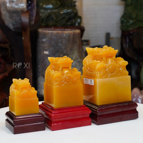 ẤN RỒNG NGỌC HOÀNG LONG 15CM (MẪU 2)