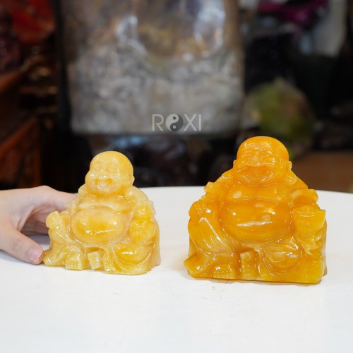 PHẬT DI LẶC NGỌC HOÀNG LONG CAO 10CM