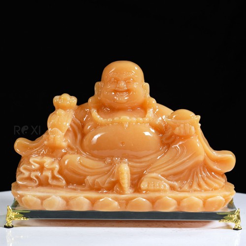 TƯỢNG DI LẶC NGỌC HOÀNG LONG 30CM