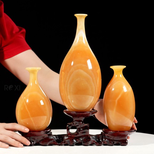 BỘ 3 BÌNH HÚT LỘC NGỌC HOÀNG LONG (MẪU 21)