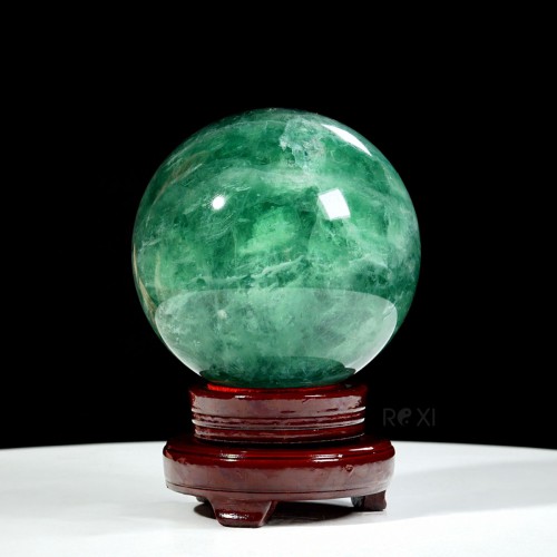 QUẢ CẦU FLUORIT XANH 4,54KG - 14,5CM