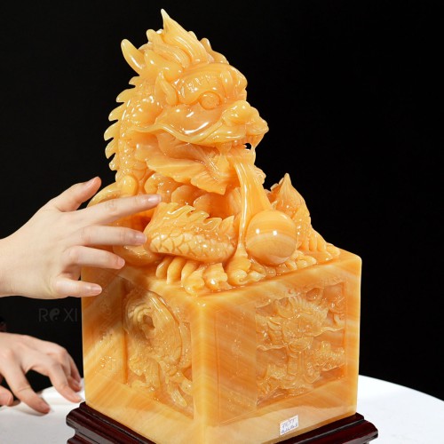 ẤN RỒNG NGỌC HOÀNG LONG 36CM - 18,5KG