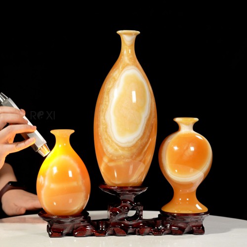 BỘ 3 BÌNH HÚT LỘC NGỌC HOÀNG LONG (MẪU 24)