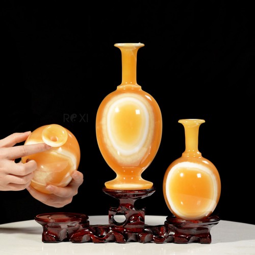 BỘ 3 BÌNH HÚT LỘC NGỌC HOÀNG LONG (MẪU 25)