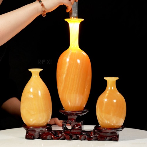 BỘ 3 BÌNH HÚT LỘC NGỌC HOÀNG LONG (MẪU 26)