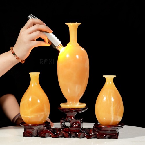 BỘ 3 BÌNH HÚT LỘC NGỌC HOÀNG LONG (MẪU 27)