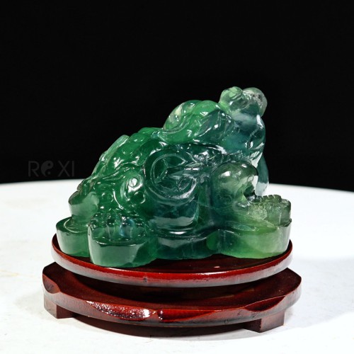 THIỀM THỪ FLUORIT XANH 1,39KG