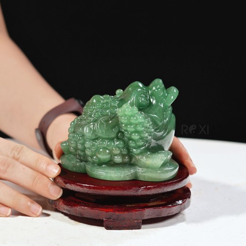 THIỀM THỪ THẠCH ANH XANH 0,72KG