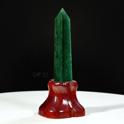 TRỤ ĐÁ THẠCH ANH XANH 0,78KG - 25CM
