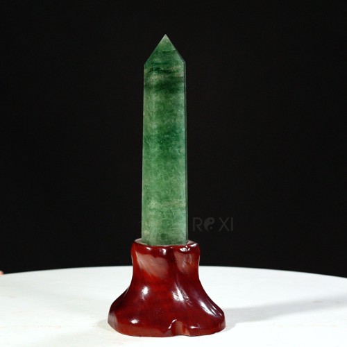 TRỤ ĐÁ THẠCH ANH XANH 0,87KG - 27,5CM