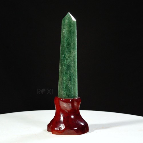 TRỤ ĐÁ THẠCH ANH XANH 1,05KG - 32CM