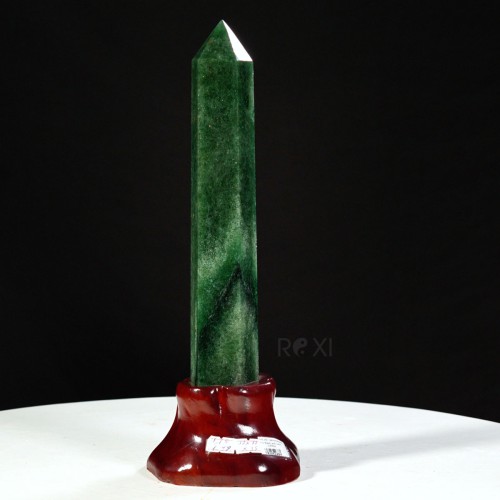 TRỤ ĐÁ THẠCH ANH XANH 1,65KG - 35CM