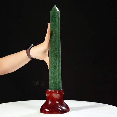 TRỤ ĐÁ THẠCH ANH XANH 1,72KG - 45CM