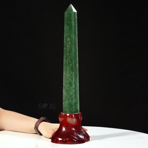 TRỤ ĐÁ THẠCH ANH XANH 1,72KG - 45CM