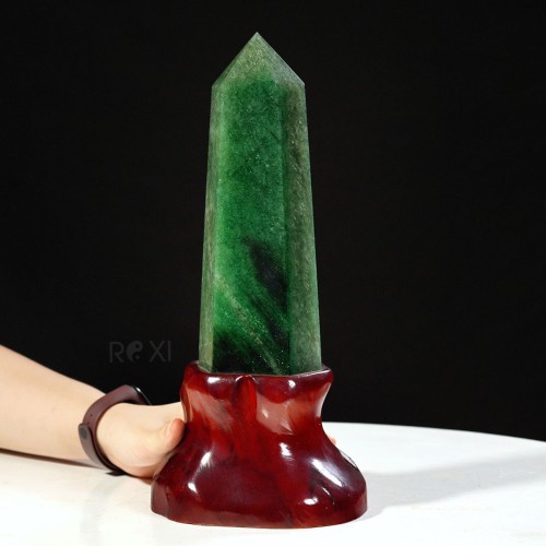 TRỤ ĐÁ THẠCH ANH XANH 2,57KG - 32CM