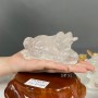 THIỀM THỪ THẠCH ANH TRẮNG TRONG 0,45KG (11*7*6CM)
