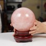 QUẢ CẦU THẠCH ANH HỒNG 2A 3,9KG - 14CM