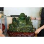 TƯỢNG PHẬT DI LẶC NGỌC BÍCH 104KG NGUYÊN ĐÁ
