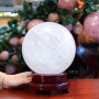 QUẢ CẦU THẠCH ANH TRẮNG 5A 7,39KG - 17,6CM