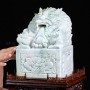 ẤN RỒNG NGỌC PHỈ THÚY 13,8KG - 23CM