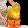 TRỤ ĐÁ THẠCH ANH VÀNG 12,4KG (NGUYÊN ĐÁ) - 40CM