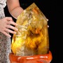 TRỤ ĐÁ THẠCH ANH VÀNG 18,8KG (NGUYÊN ĐÁ) - 45CM