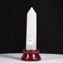 TRỤ ĐÁ THẠCH ANH TRẮNG 0,78KG (NGUYÊN ĐÁ) - 25CM
