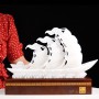 THUYỀN BUỒM - THUẬN BUỒM XUÔI GIÓ BẠCH NGỌC 43CM