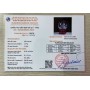 QUẢ CẦU THẠCH ANH TÓC ĐEN 3,64KG - 13,6CM