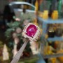 NHẪN ĐÁ RUBY NAM VÀNG TRẮNG 18K - NRV1802