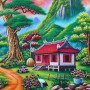 TRANH ĐÁ QUÝ THUẬN BUỒM XUÔI GIÓ (1M42 * 1M) - TDQTB01