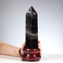 TRỤ ĐÁ THẠCH ANH ĐEN 1,77KG  (NGUYÊN ĐÁ) - 28,5CM