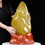 ĐÁ TRẤN THẠCH ANH VÀNG 39,5KG (NGUYÊN ĐÁ) - CAO 56CM