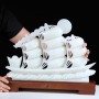 THUYỀN BUỒM - THUẬN BUỒM XUÔI GIÓ BẠCH NGỌC 40CM (2)